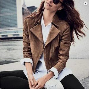 Athleta Helena suede jacket - M